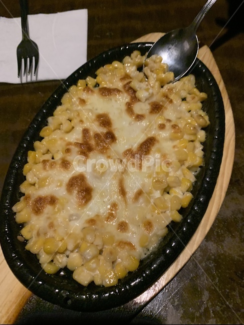 콘치즈,옥수수,안주,안주거리,수저