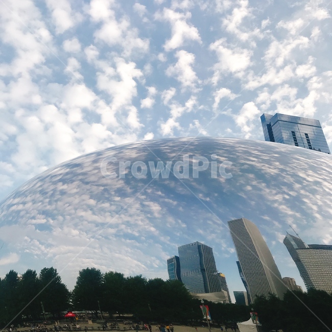 시카고,시카고빈,반사,스카이라인,구름,도시,풍경,city,landscape,해외,외국,세계,foreign,oversea,world,세계도시풍경,해외도시풍경,외국도시풍경,world cityscape,building,건물,office building,사무실 건물