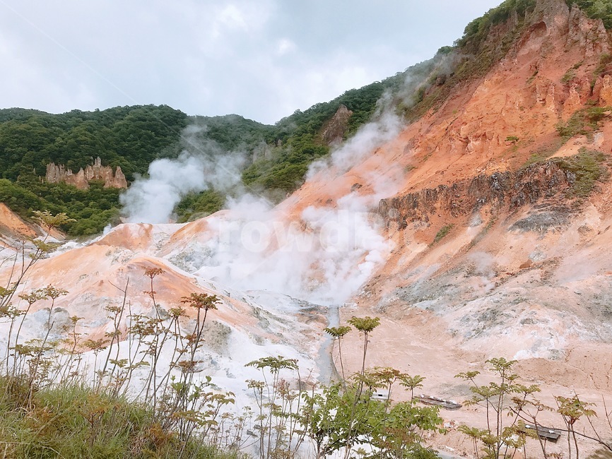 일본,홋카이도,지옥계곡,노보리베츠,풍경,자연,풍경,nature,landscape,해외,외국,세계,foreign,oversea,world,세계자연풍경,해외자연풍경,외국자연풍경,world nature landscape,outdoors,옥외,mountain,산,water,물