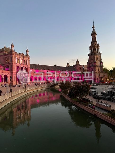 spain,sevilla,building,Seville,Spain,spire,Plaza de Espaa,tower,architecture