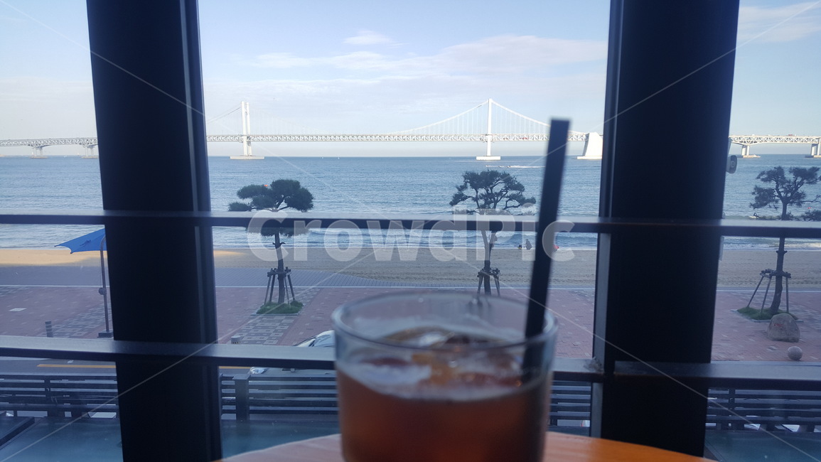 카페,바다,부산,해운대,해운대바다