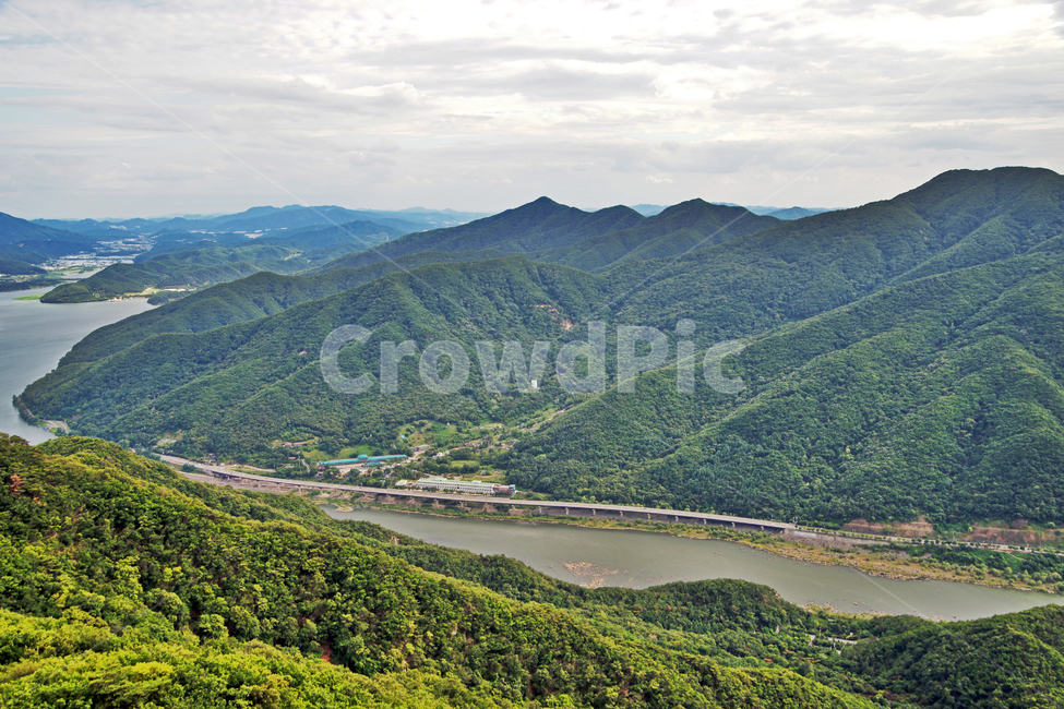 Yangsuri,Paldang Lake,Yebin Mountain,Geomdansan Mountain,Geumbongsan Mountain,Han River