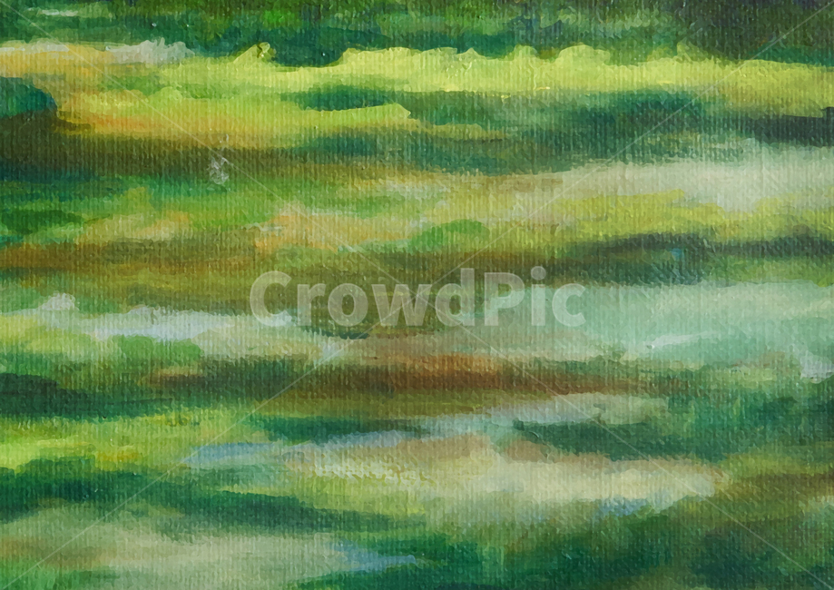 일러스트,그림,얼룩,배경,예술,유화,질감,바탕,연두,초록,갈색,거친,화가,물감,캔버스,카키색,예술,art