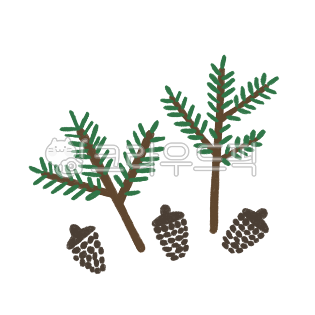 솔방울, 소나무, 솔, 나무, 솔잎, 사진,이미지,일러스트,캘리그라피 - 작은달작가