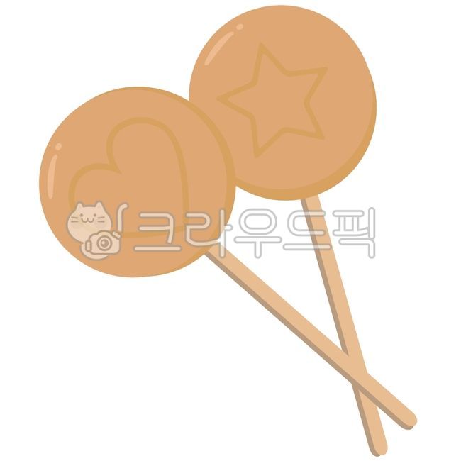 Dalgona,Dalgona illustration,food,snack,dessert,candy,tag,lottery,street food,street snack