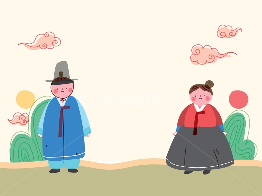 한복,전통의상,커플,부인,남편,각,저고리,한국,귀여운,캐릭터,사람,남자,여자,손그림,일러스트,벡터,배경,갈대,가을,구름,산,한국전통,한국문화,korean traditional,korean culture,한복,한국전통의상,hanbok,korean traditional clothes,연인,커플,사랑,lover,couple,그래픽,일러스트레이션,graphic,illustration