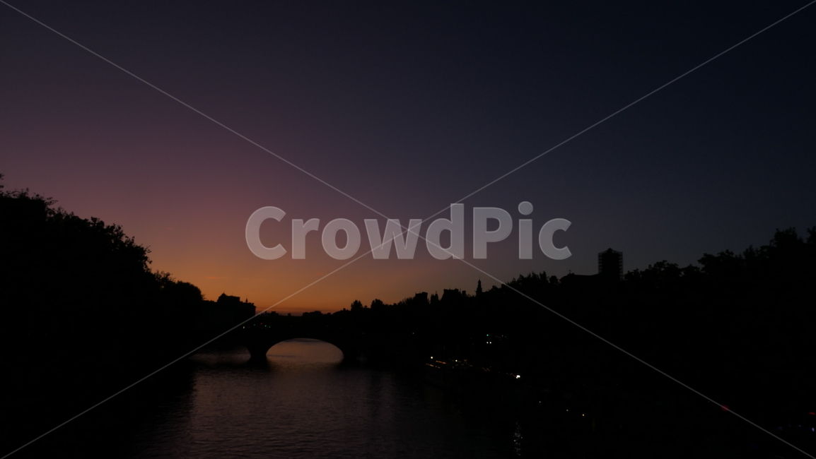 파리,paris,센강,세느강,황혼,dawn,sunset,일몰,하늘,sky,보라빛하늘,붉은하늘