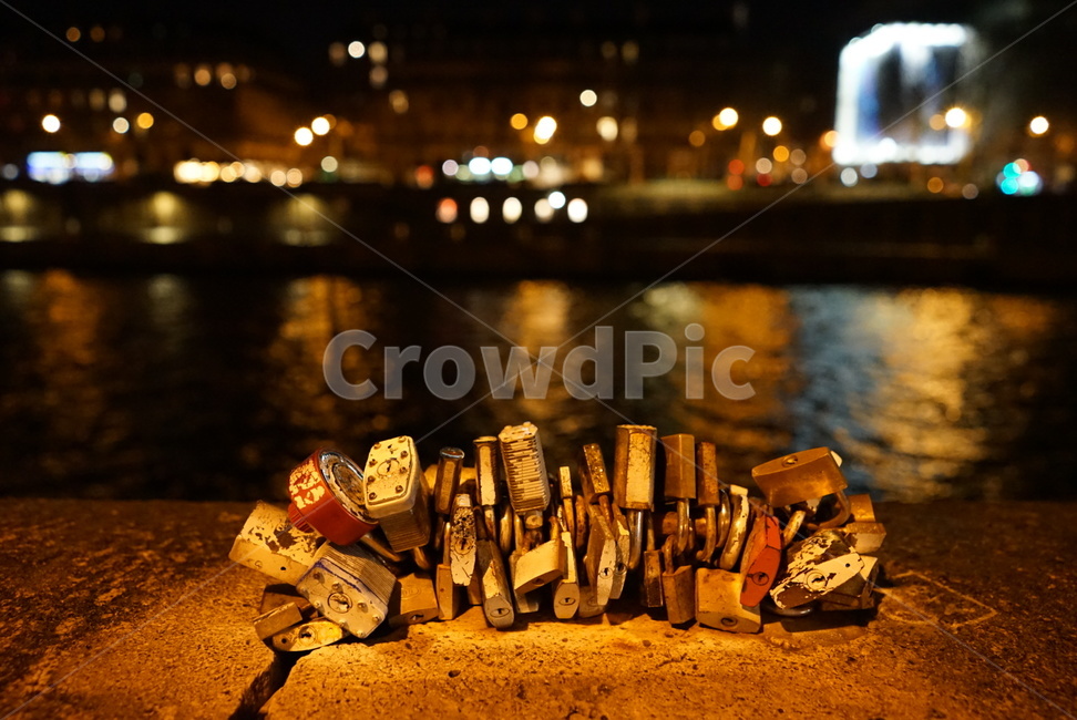 자물쇠,야경,river,nightview,lock,강가