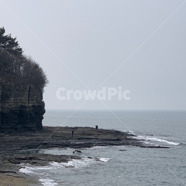 바다,변산바다,해안절벽,파도,자연,자연,풍경,nature,landscape,promontory,곶,ocean,대양,water,물,outdoors,옥외,sea,cliff,낭떠러지,shoreline,해안선,land,땅