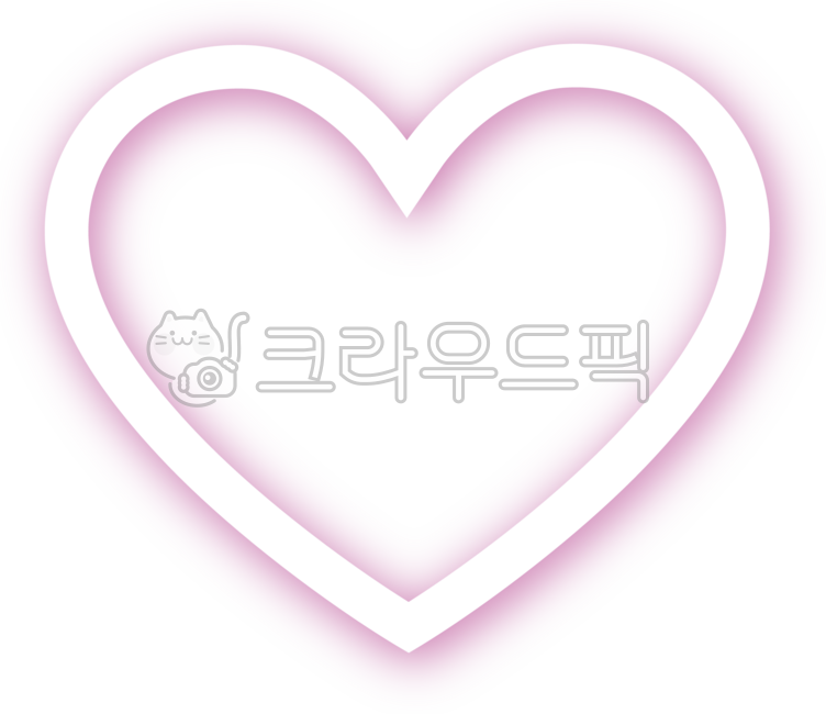 핑크하트,하트,하얀하트,하트요소,스티커,요소,하트스티커,하트라인,심플하트