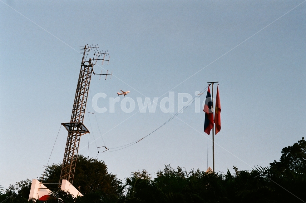laos,luangphrabang,라오스,루앙프라방,비행기,야시장,동남아시아,동남아,asia,깃발,flag