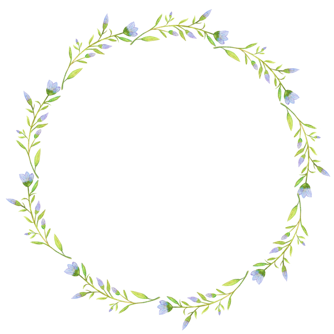 꽃,봄,flower,일러스트,수채화,화관,리스,배경,손그림,spring,식물,자연,원형,예쁘다,화려한,동그라미,잎,꽃잎,색연필,장식,푸른색,파란색,프레임,그래픽,일러스트레이션,graphic,illustration