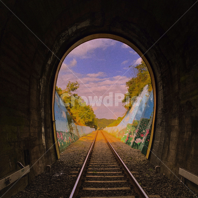 레일,rail,기찻길,철도,railway,레일바이크,터널