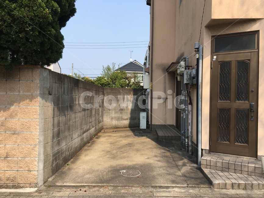 공터,풍경,주택가,주자창,좁은골목,막다른길,구석,골목길,alley,flagstone,판석,walkway,보도,path,통로
