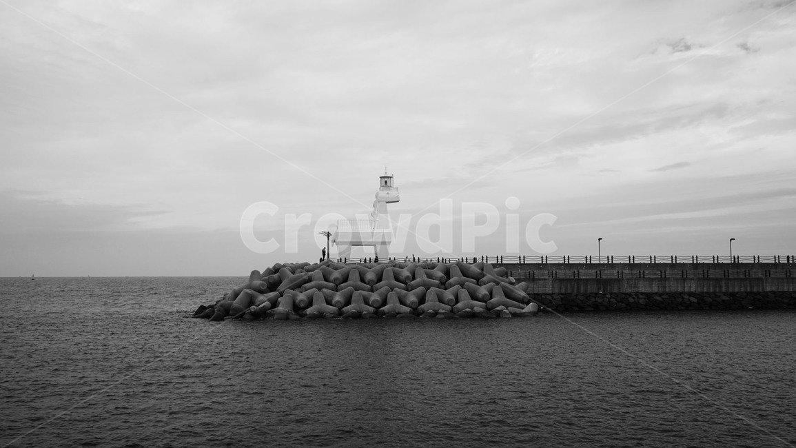 제주,제주도,등대,바다,이호테우,해변,말,해수욕장,jeju,lighthouse,sea,horse,architecture,건축물,beach,흑백사진,흑백,등대,lighthouse