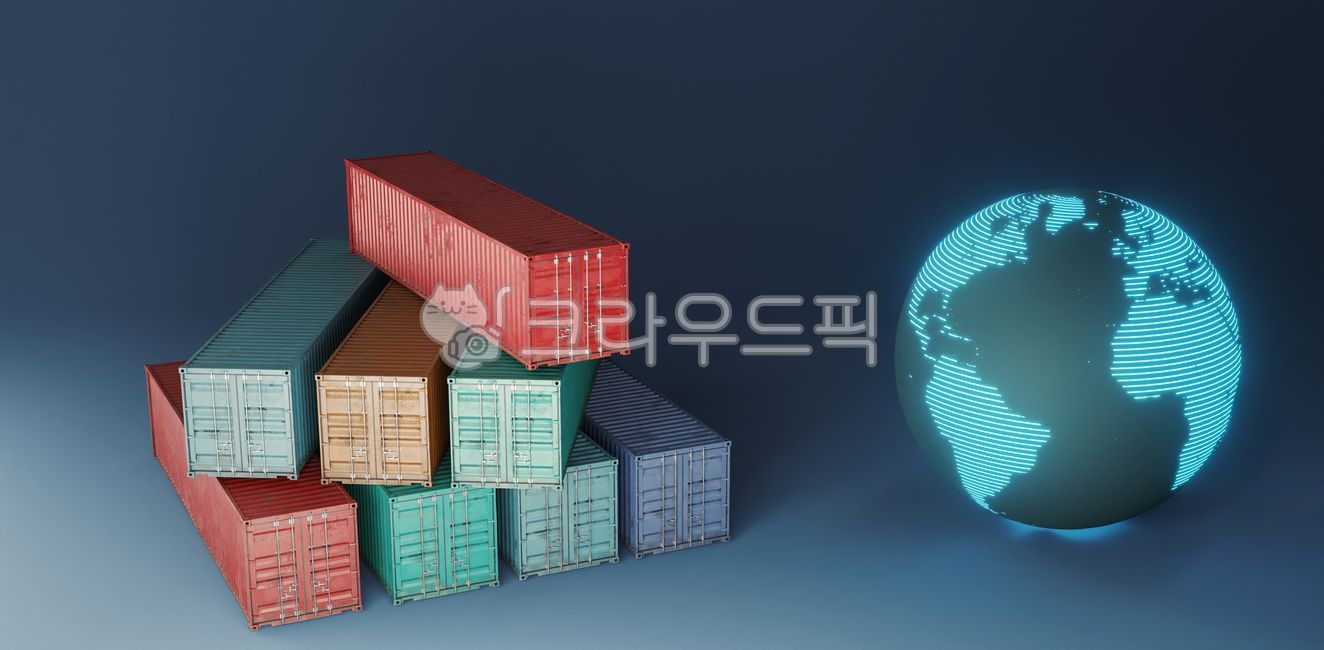 container,income,global,economy,3d,Trade,world,globe,sphere,importexport,earth,Export