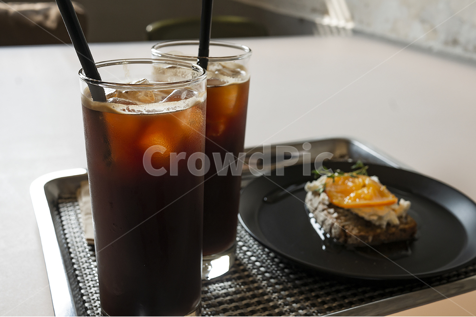 아이스커피,커피,아메리카노,디저트,토스트,오렌지,빵,카페,아이스,iced,리코타치즈,시원한,맛있는,디져트,cafe,americano,coffee,음식,식재료,요리,food,cook,meal,dishes,food reserves,디저트,간식,후식,dessert,snack,커피,카페,coffee,cafe