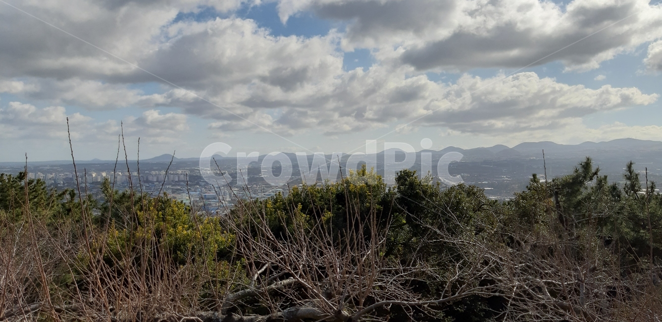 제주,사라봉,한라산능선,오름,구름,자연,풍경,nature,landscape,outdoors,옥외,weather,날씨