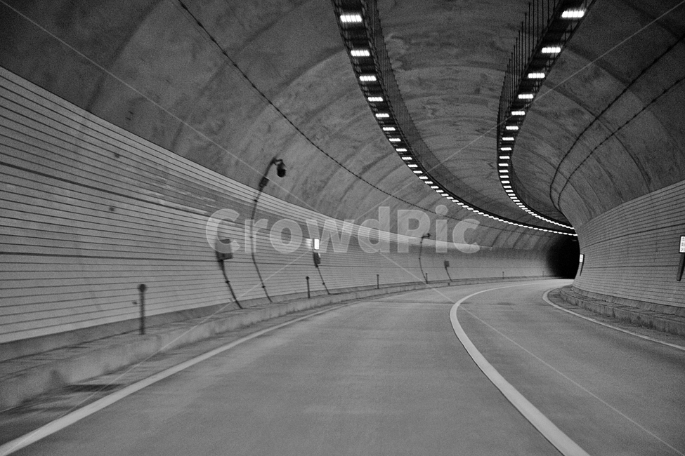 터널,고속도로,차량,주행,도로,조명,흑백,흑백,모노톤,monochrome,black and white,교통,교통수단,traffic,transportation
