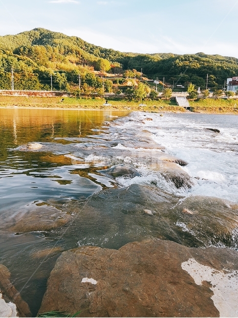 물,환경,계곡,낚시,홍천강
