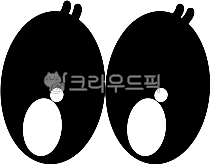 눈알, 눈, 눈그림, 눈일러, 눈일러스트, 사진,이미지,일러스트,캘리그라피 - 마르작가