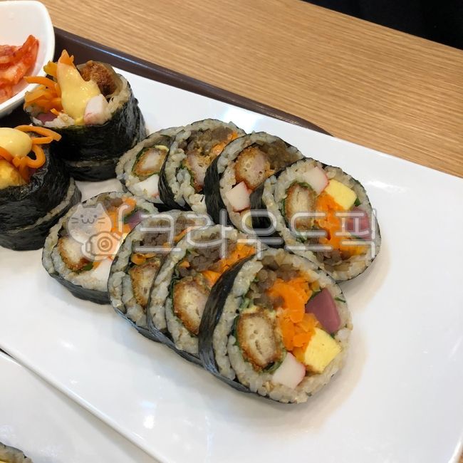 김밥,한국,음식,분식,떡볶이,돈까스,food