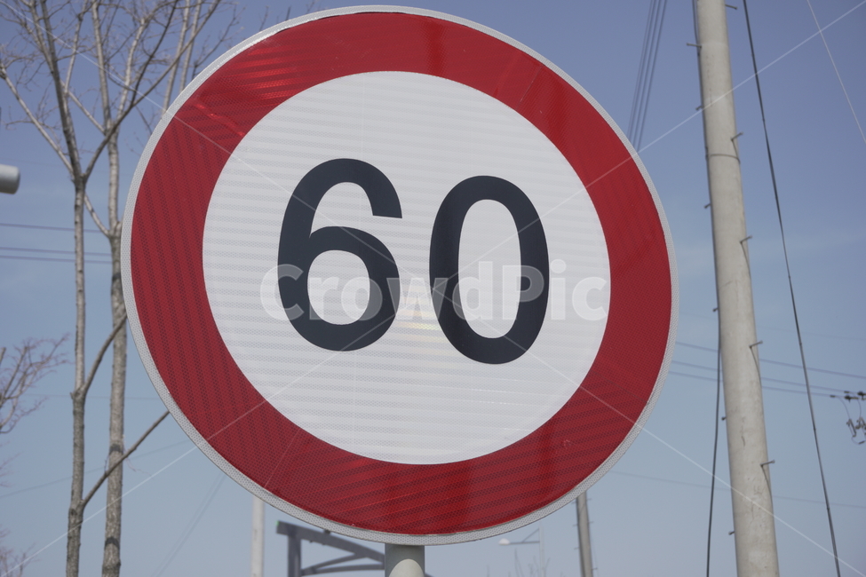 symbol,speed limit,road sign,sign,roadsign,Traffic information board,road name,60,traffic sign,traffic