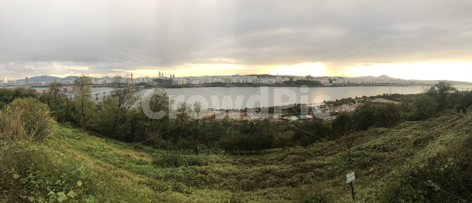 한강,푸른자연,노을,오후의구름,파노라마,자연,풍경,nature,landscape,outdoors,옥외