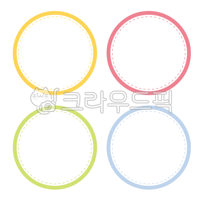 원형,원형스티커,이름표,원형이름표,라벨,원형라벨,도형,점선,유치원,어린이집,png,타원형,oval,귀여운,메모지,스티커,동그라미