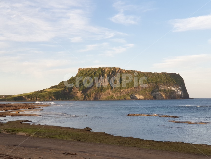 제주도,성산일출봉,자연,바다,풍경