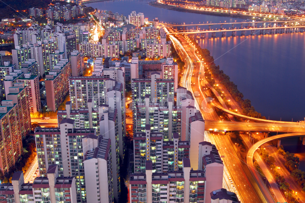 아파트,도시,도심,한강,강,강변,도로,강변도로,야경,풍경,도시풍경,빌딩,고층빌딩,고층아파트,집,부동산,대도시,하이앵글,하이뷰,탑앵글,탑뷰,광진구,서울,한국