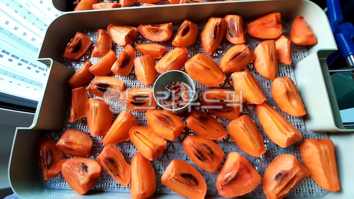 감말랭이,감,건조,건조기,트레이,과일,단감,대봉감,과일말리기,감말리기