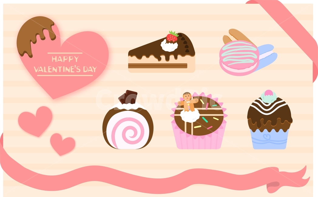 케이크,머핀,마카롱,쿠키,발렌타인데이,아이콘,플랫아이콘,팝업,일러스트,기념일,축하,anniversary,congratulation,celebrate,celebration,디저트,간식,후식,dessert,snack,그래픽,일러스트레이션,graphic,illustration
