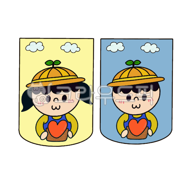 Event Garland,men and women design,Kindergarten event,sprout,Arbor Day Garland,men and women,child wearing a hat,childrens executor,arbor day,Arbor Day Photo Zone,Men and women illustration,kindergarten hat,infant,heart flower pot,heart,Flowerpot Garland,