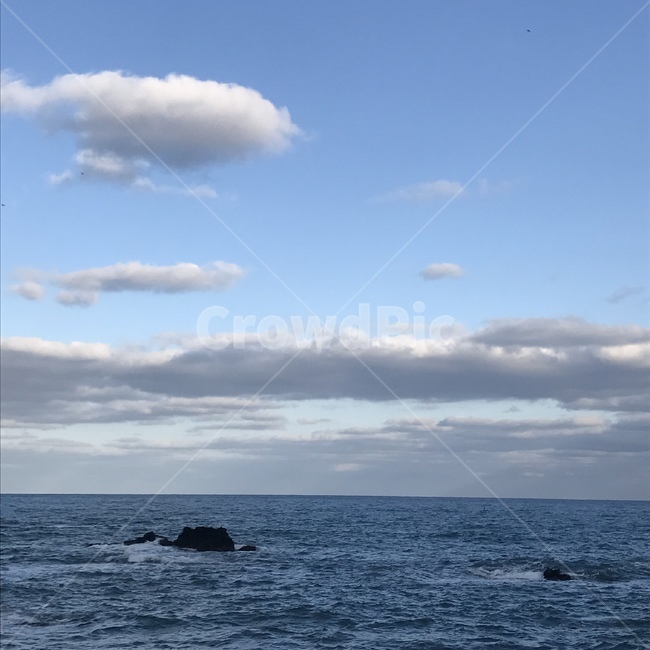 푸른하늘,구름,바다,자연풍경,하늘,자연,풍경,nature,landscape,outdoors,옥외,weather,날씨,sky,cloud,cumulus,적운