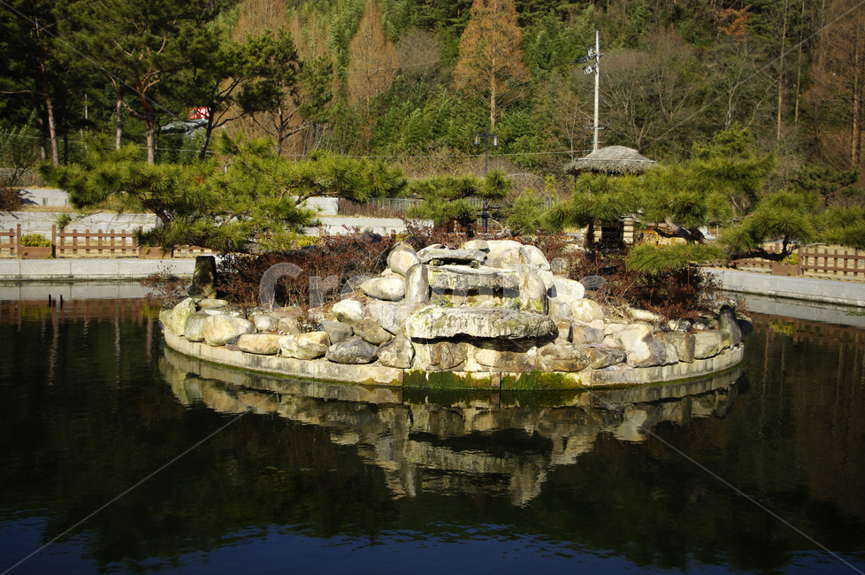 인공연못,연못,반영,풍경,나무,자연,풍경,nature,landscape,water,물,outdoors,옥외