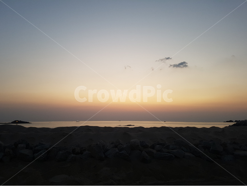 바다,하늘,자연,제주도,노을,풍경,해질녘,감성,자연,풍경,nature,landscape,해변,바다,beach,sea,outdoors,옥외