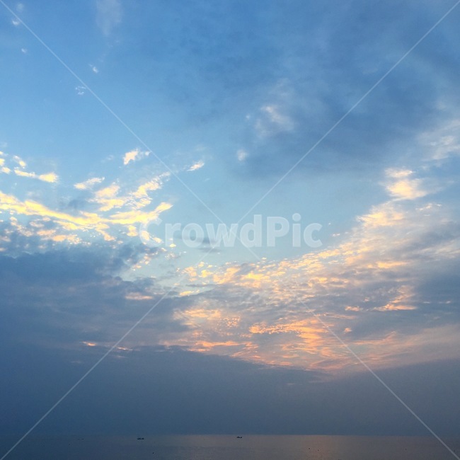 하늘,바다,구름,sky,sea,노을,일몰,자연,풍경,nature,landscape,outdoors,옥외