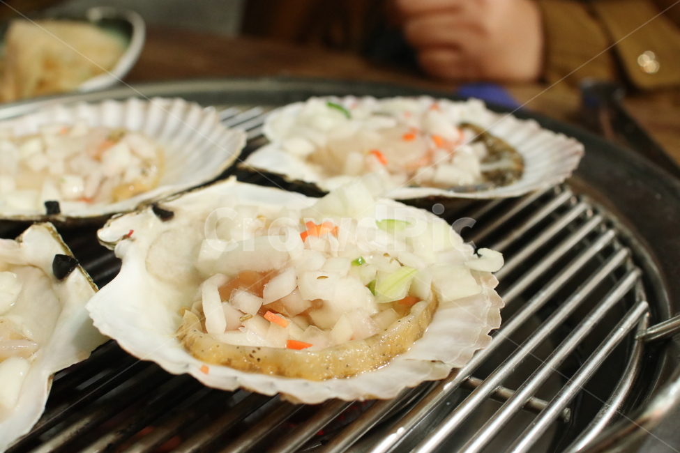 해산물,요리,음식,dish,외식,식사,조개,가리비,조개구이,구이,가리비구이,해물,음식,식재료,요리,food,cook,meal,dishes,food reserves