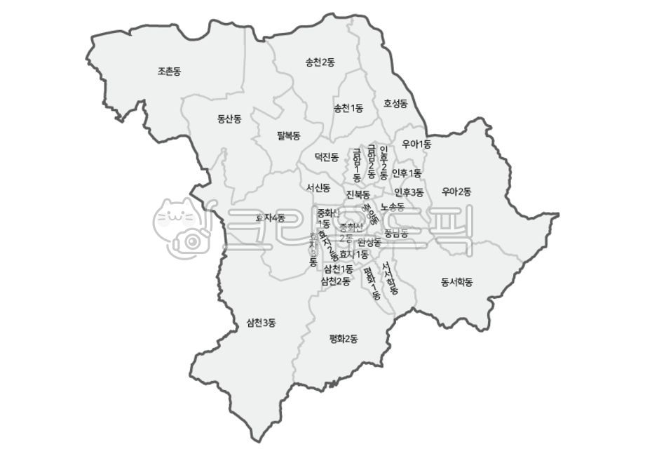 전주시행정지도,전주시지도,전주시,전주,전주지도,한국지도