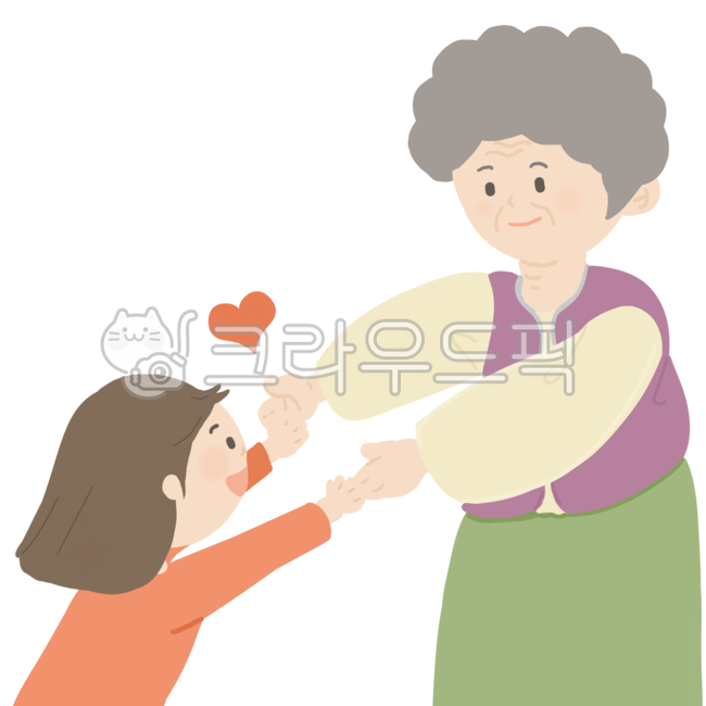가족,식구,가정,명절풍경,할머니댁,사람,인물,할머니,손주,손녀,할머니손주,할머니미소,미소,웃음,손녀딸,반가움,안기는