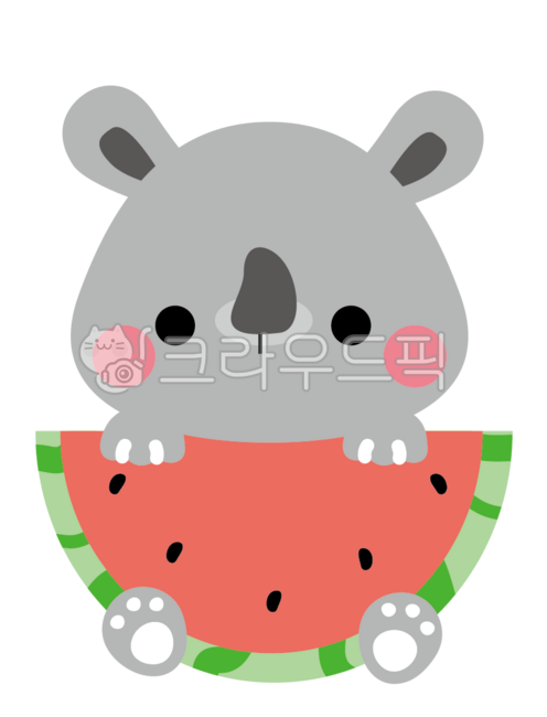 Animal watermelon,animal mobile,watermelon mobile,watermelon animal,watermelon,rhinoceros,rhinoceros watermelon