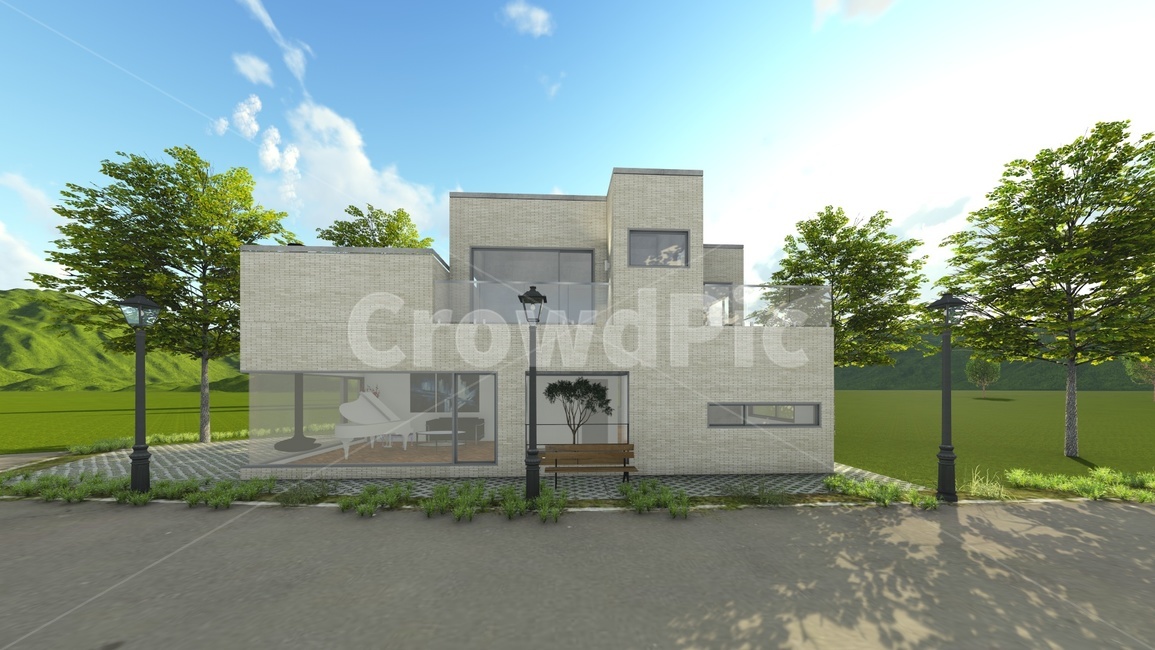 white brick,concept,exterior,sketchup,construct,house,building,interior,Modern interior,3d,modernhouse,modern design,design,construction,Modern country house,architecture,Building exterior,modern house,interior design,Eastern,country house