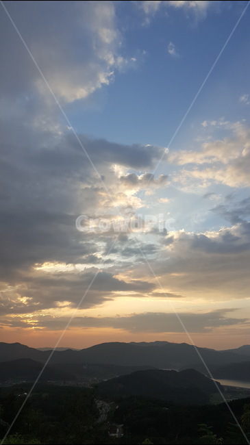해질녘,노을,풍경,구름,산,하늘,자연,풍경,nature,landscape,한국자연풍경,한국자연경관,korea nature landscape,outdoors,옥외