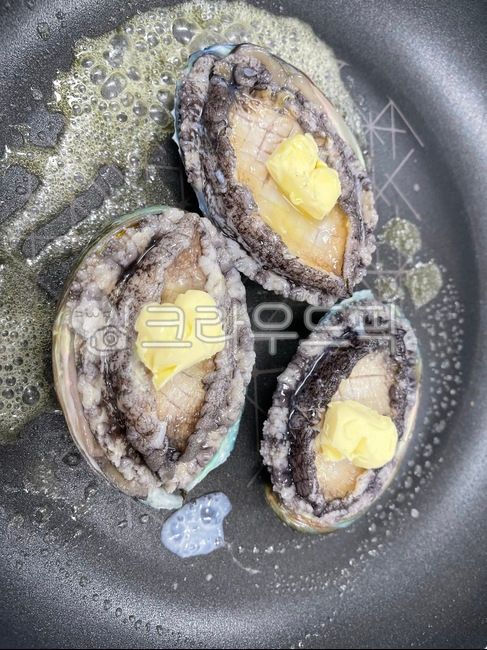 Butter grilled,Grilled abalone butter,home cook,recipe,abalone
