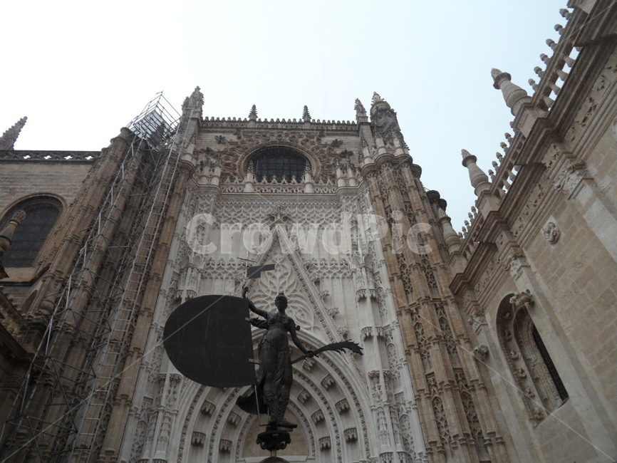 스페인,세비야,유럽,대성당,정문입구,spain,sevilla,europe,cathedral,entrance,건축물,architecture,조형물,sculpture