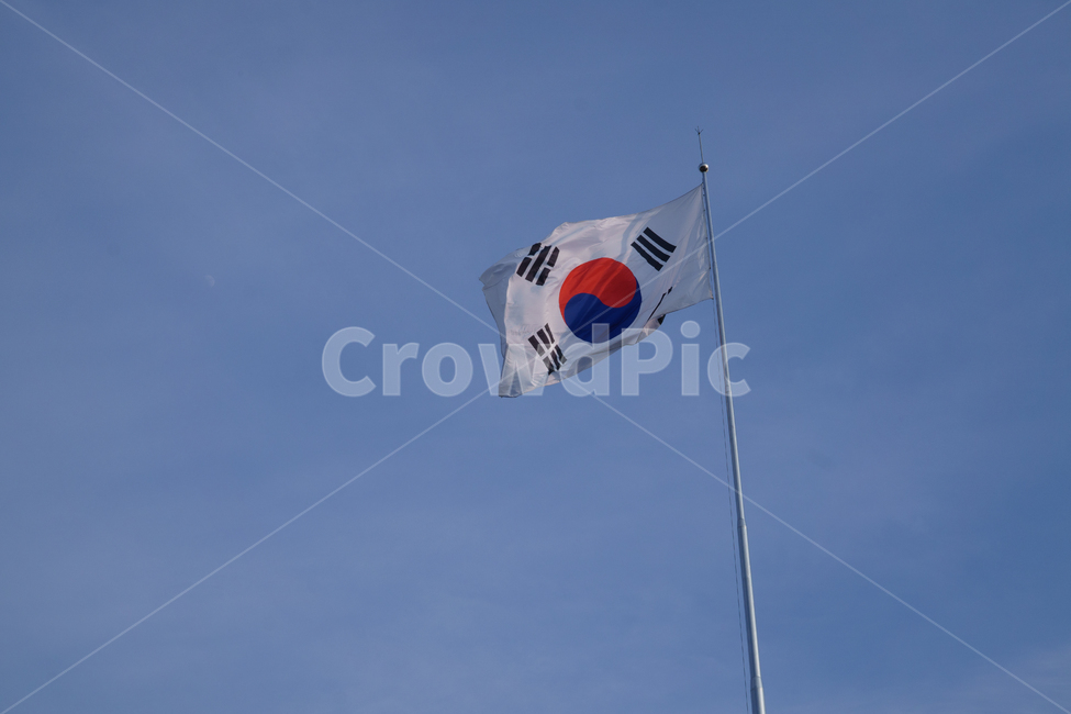 태극기,대한민국,우리나라,애국,하늘,국기,한국,태극,sky,korea