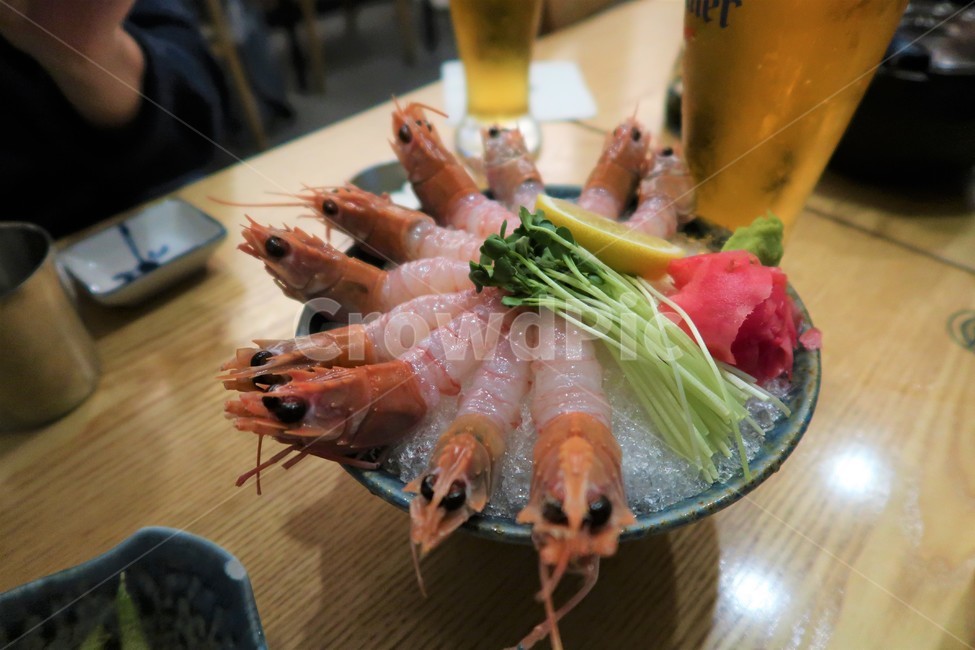 딱새우,딱새우회,이자카야,술자리,안주,음식,식재료,요리,food,cook,meal,dishes,food reserves,수산물,해산물,fishery products,seafood