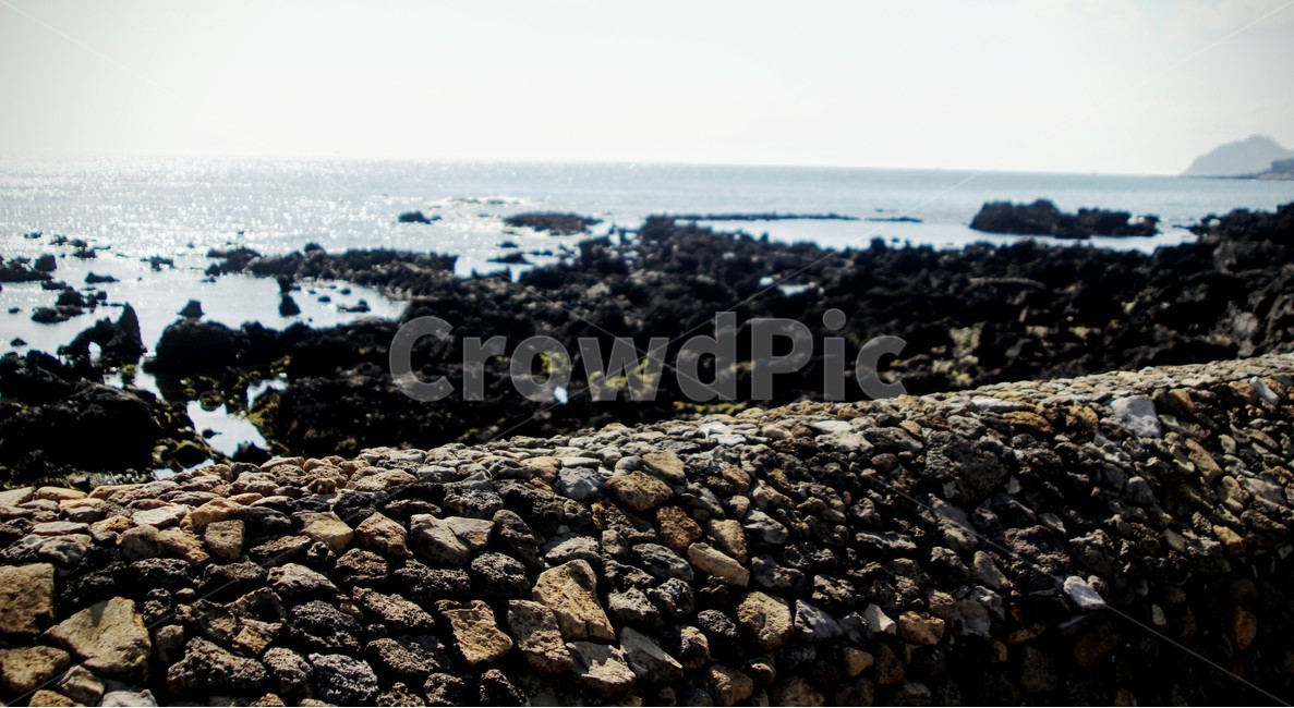 제주,돌,돌담,바다,하늘,자연,풍경,nature,landscape