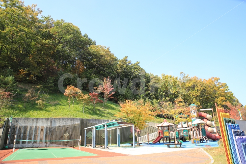 공원,놀이터,가을,단풍,풍겨유색감,놀이,아이,미끄럼틀,족구장,놀이공원,놀이동산,놀이터,amusement park,playground